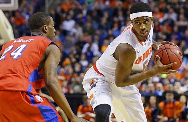Former Syracuse star forward C.J. Fair is hoping to improve his stock during the NBA's predraft process.